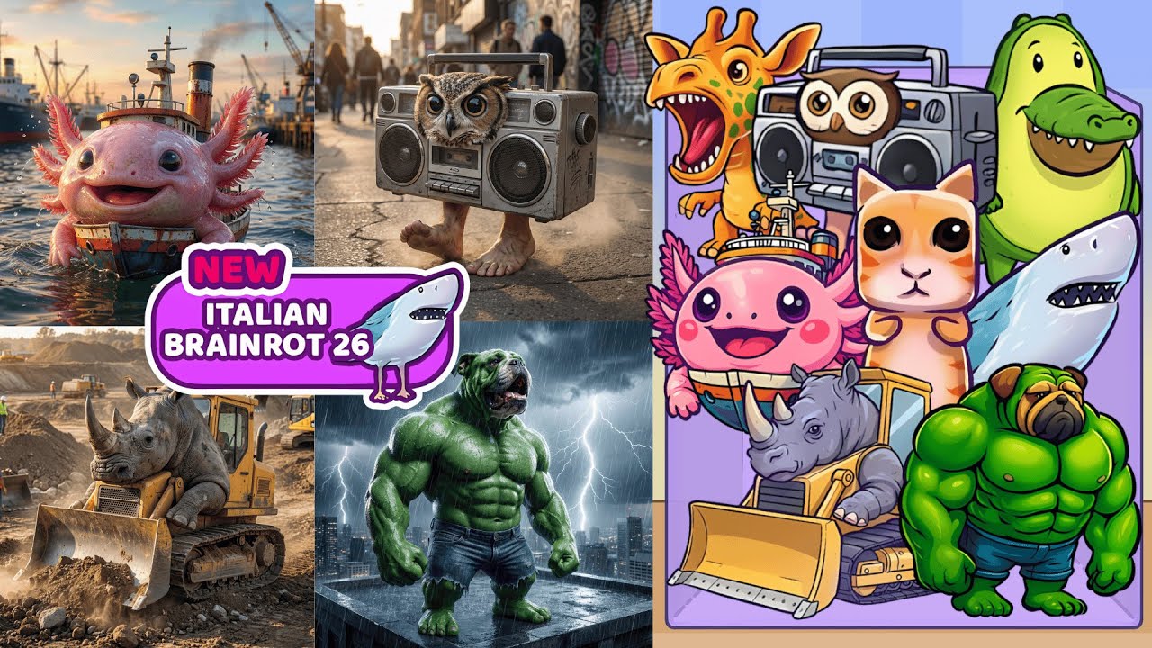 Merge Fellas Italian Brainrot 26: UNBELIEVABLE New Characters & STRONGEST Update Boss! (NEW UPDATE)🔥