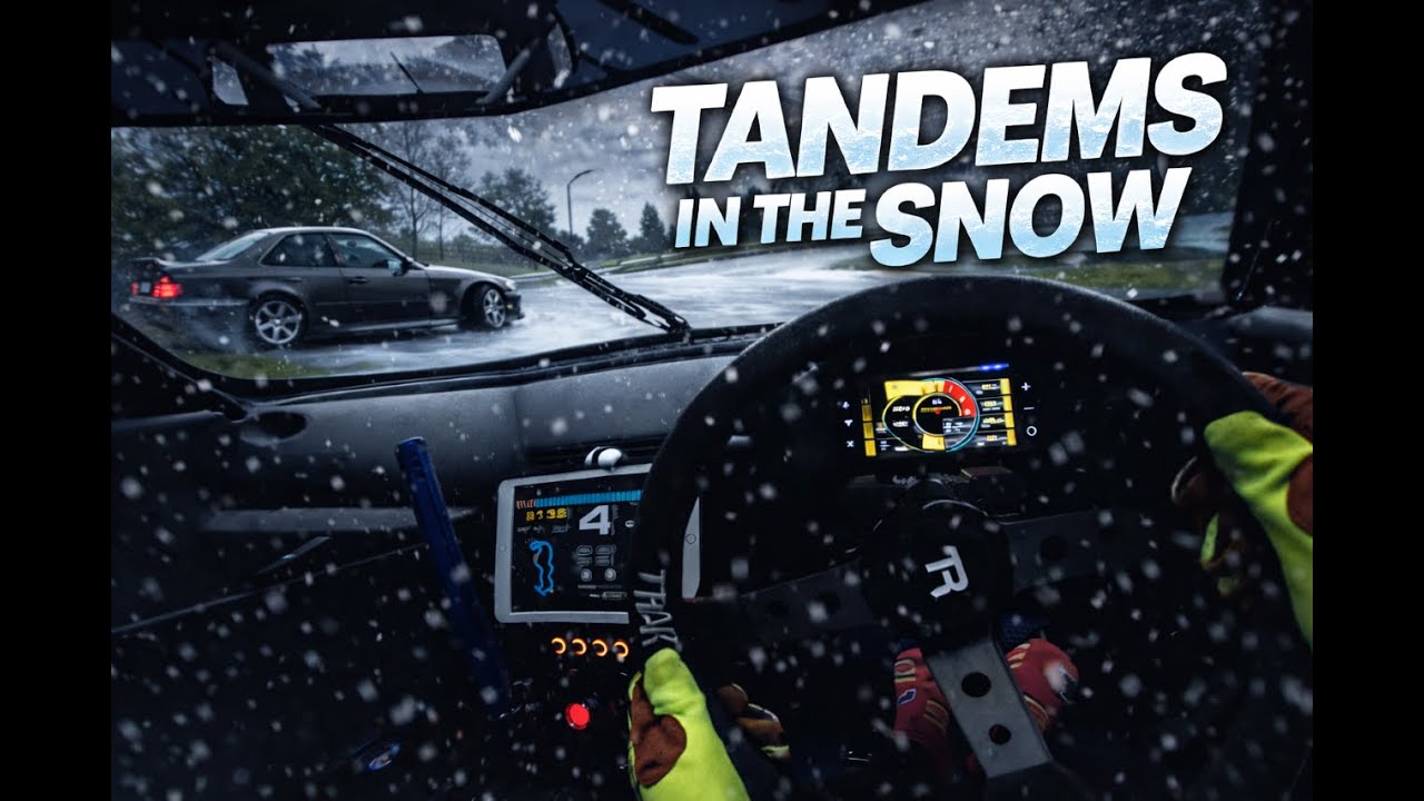 Drift Chaos at Tamworth UK | Insane Tandem Run