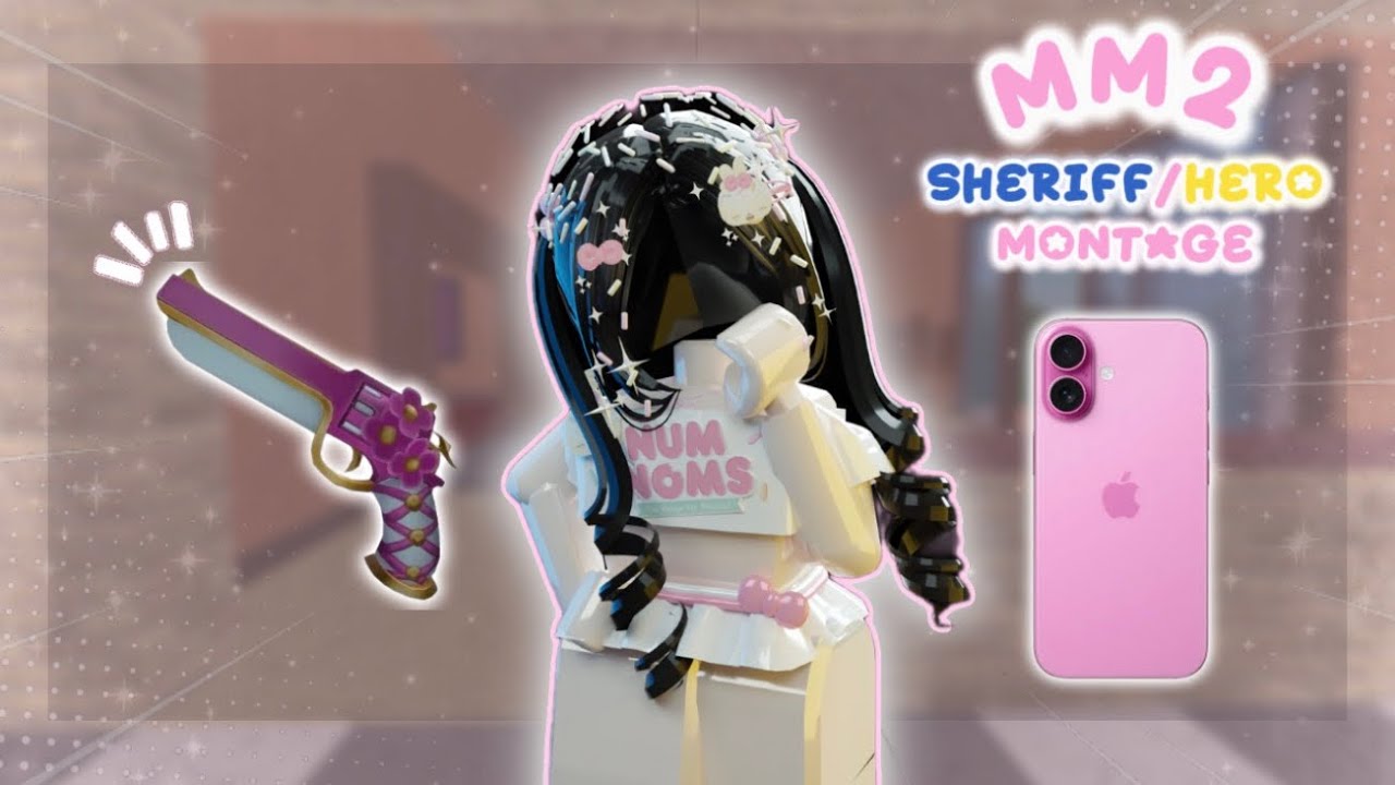 Mm2 mobile sheriff/hero *ONLY* montage ! #106 {0BV10USLYXNAT}