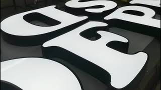 Front Lit Channel Letters