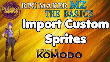 How To Import Custom Sprite and Battler Sheets into RPG Maker MZ The Basics