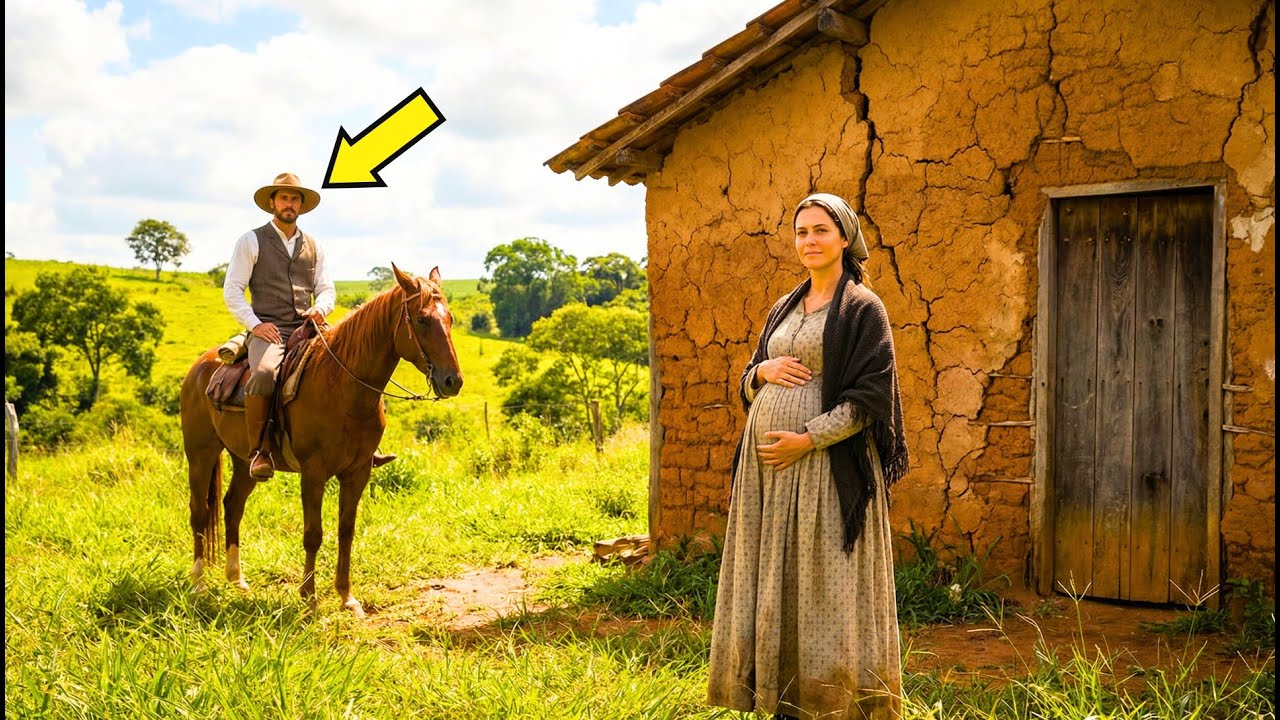 EMBARAZADA Y SOLA, FUE ABANDONADA EN UNA CABAÑA DERRUIDA… HASTA QUE UN RICO HACENDADO LE HIZO UNA...