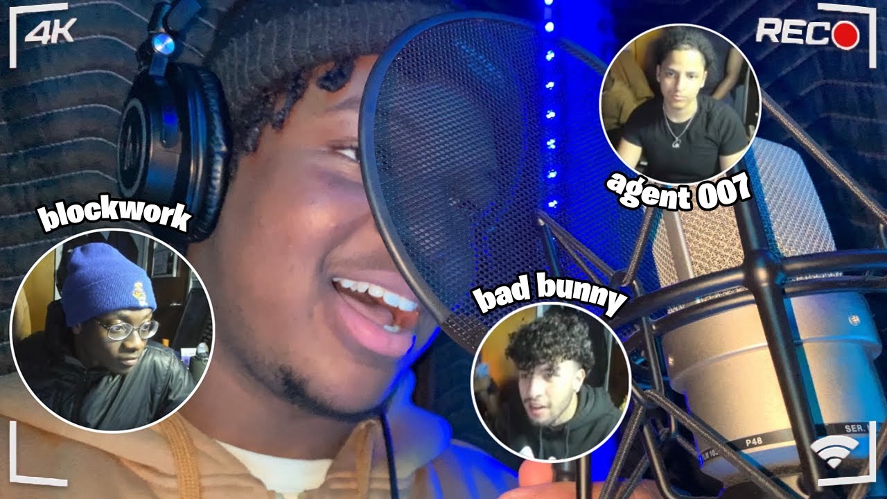 i made a song w/ bad bunny, agent, & blockwork YouTube