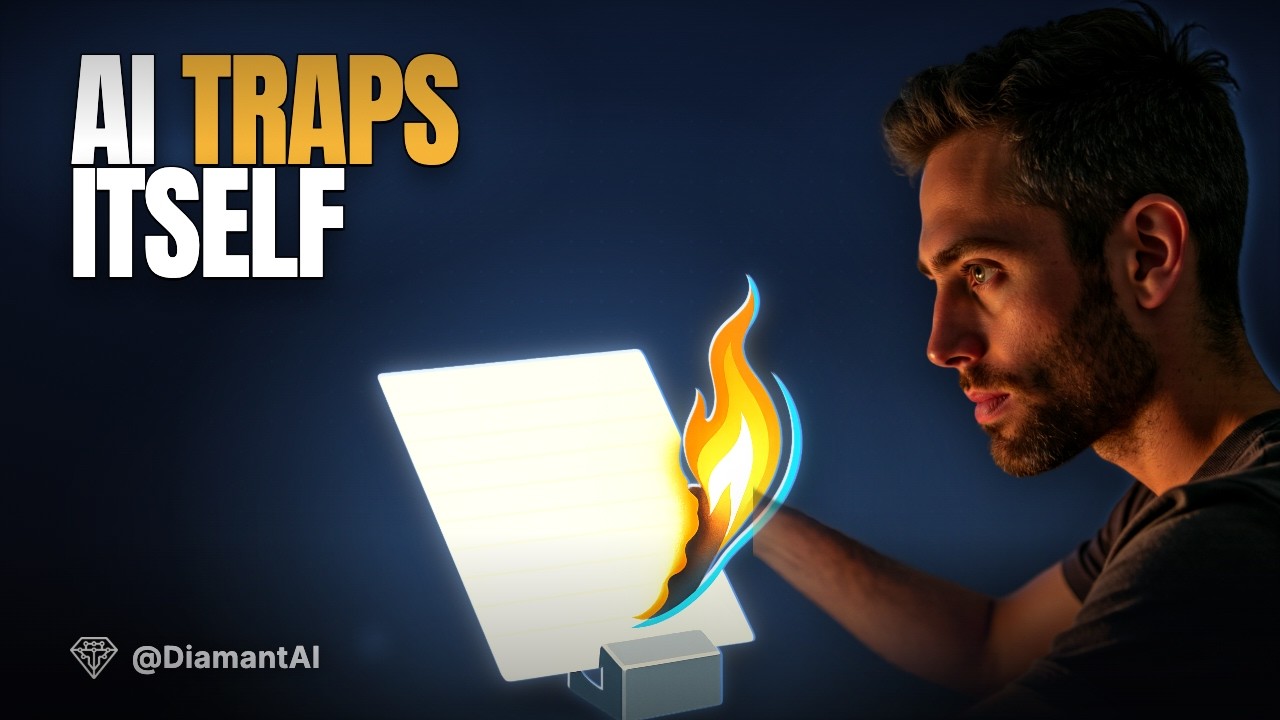 Thumbnail for the video AI Agents Are Just While Loops. That's the Scary Part.