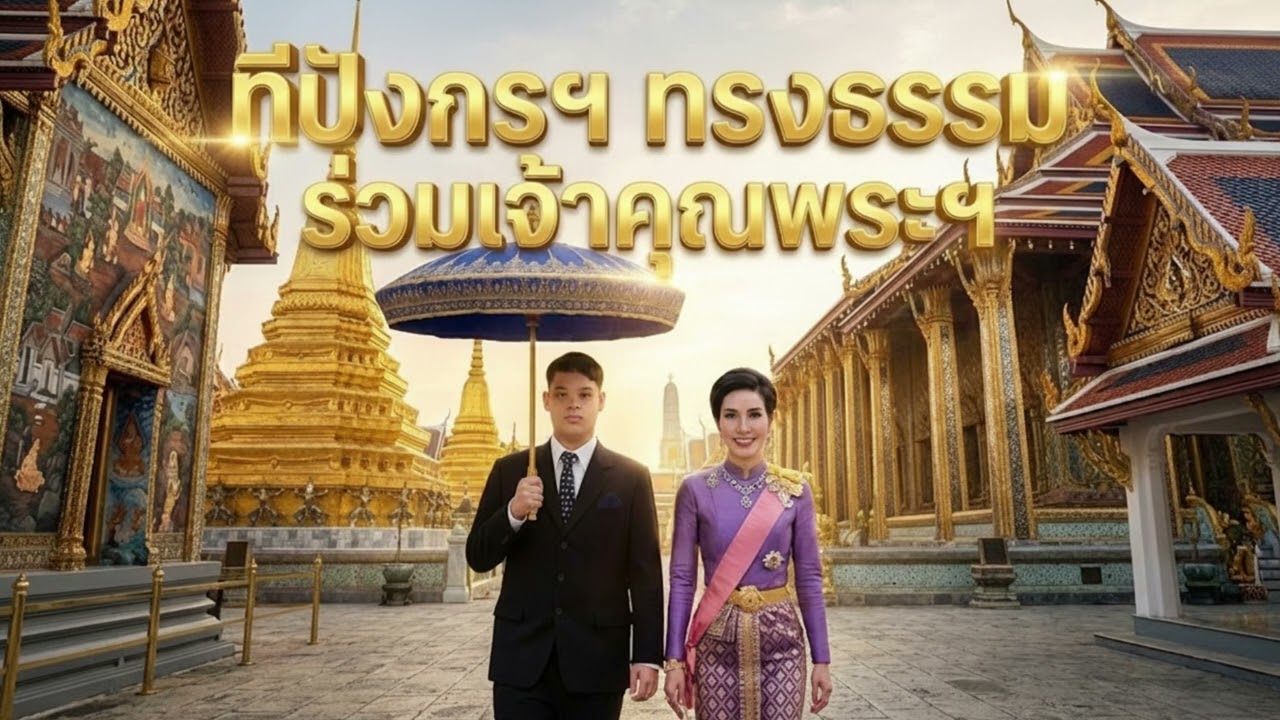 เปิดทุกรายละเอียด! เจ้าฟ้าทีปังกรฯ เสด็จฯ พร้อมเจ้าคุณพระสินีนาถ ในพิธีสำคัญ