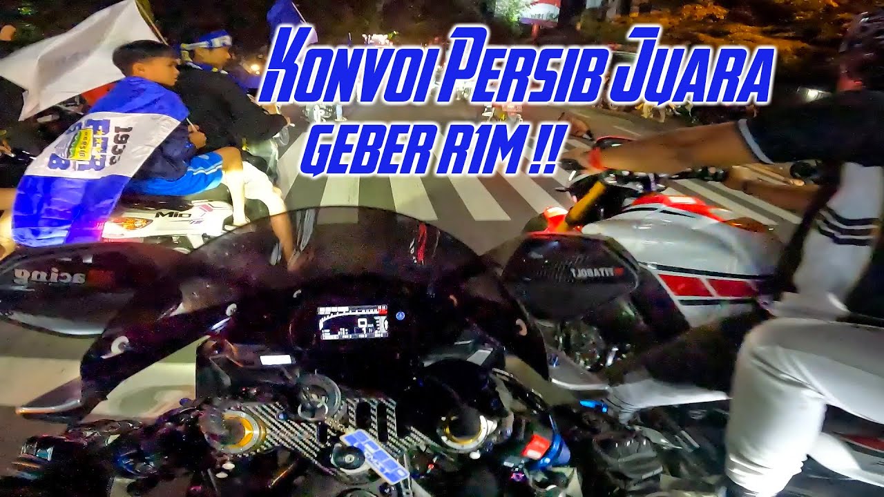 R1M Geber Konvoi Persib Juara ‼️