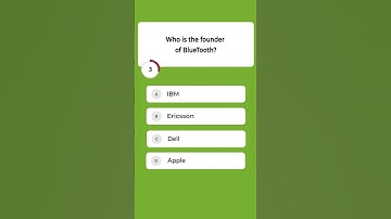 Invention Quiz - Can you answer the question in 10 seconds?
