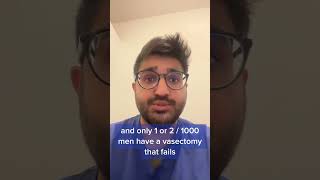 Do vasectomies fail? #menshealth #sterilization #vasectomy #contraception #pregnancy