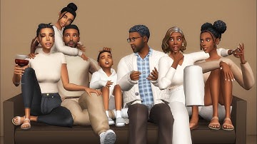 The Davidsons 🤎  | The Sims 4 Create A Sim (Download + CC)