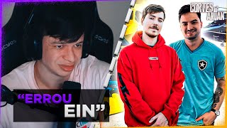 Aruan reacts to Felipe Neto vs. Mr. Beast: Which YouTuber is the richest (Knows Everything) - Ar...