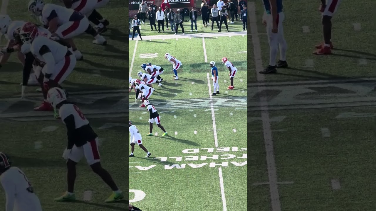 Diego Pavia Vanderbilt quarterback Heisman Trophy 🏆 runner up playing at the Senior bowl 2026