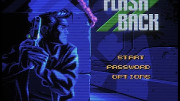 Flashback: The Quest for Identity Intro (Genesis) - Sony BVM-A32 (Reference CRT Monitor)