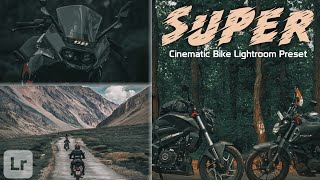 Super-Cinematic Bike Lightroom Preset|How to edit bike photography|The Evolution Stream. screenshot 3