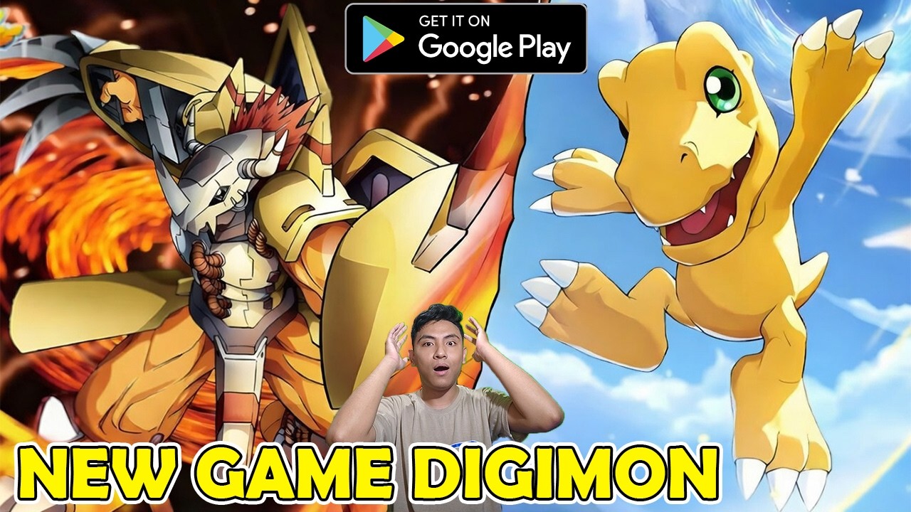 AKHIRNYA GAME DIGIMON TERBARU RILIS DI PLAYSTORE! GRAFIK HD DAN FULL ANIMASI - DATAEVO CLASH
