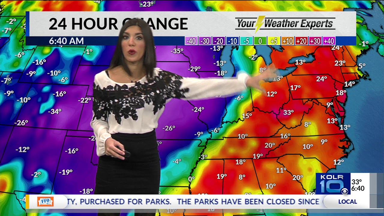 Elisa Raffa - KOLR 10 Weather, Tuesday 6AM 12/5/17 - YouTube