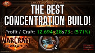 Alchemy has one of the best concentration builds for lazy gold!