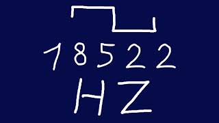 18522 hz square