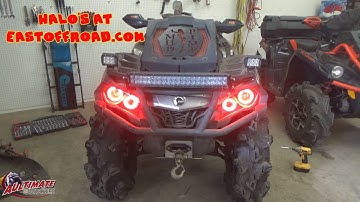 ATV HALO INSTALLATION FROM EASTOFFROAD.COM