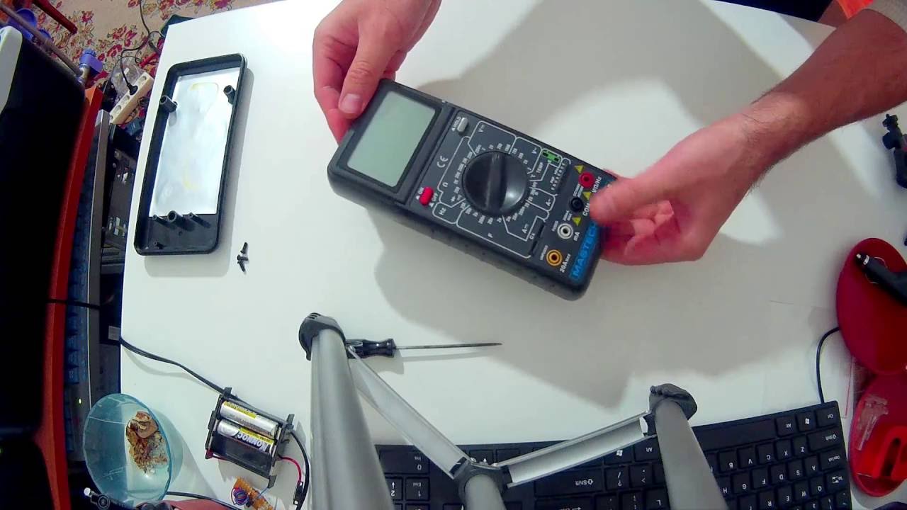 Quick Multimeter repair YouTube