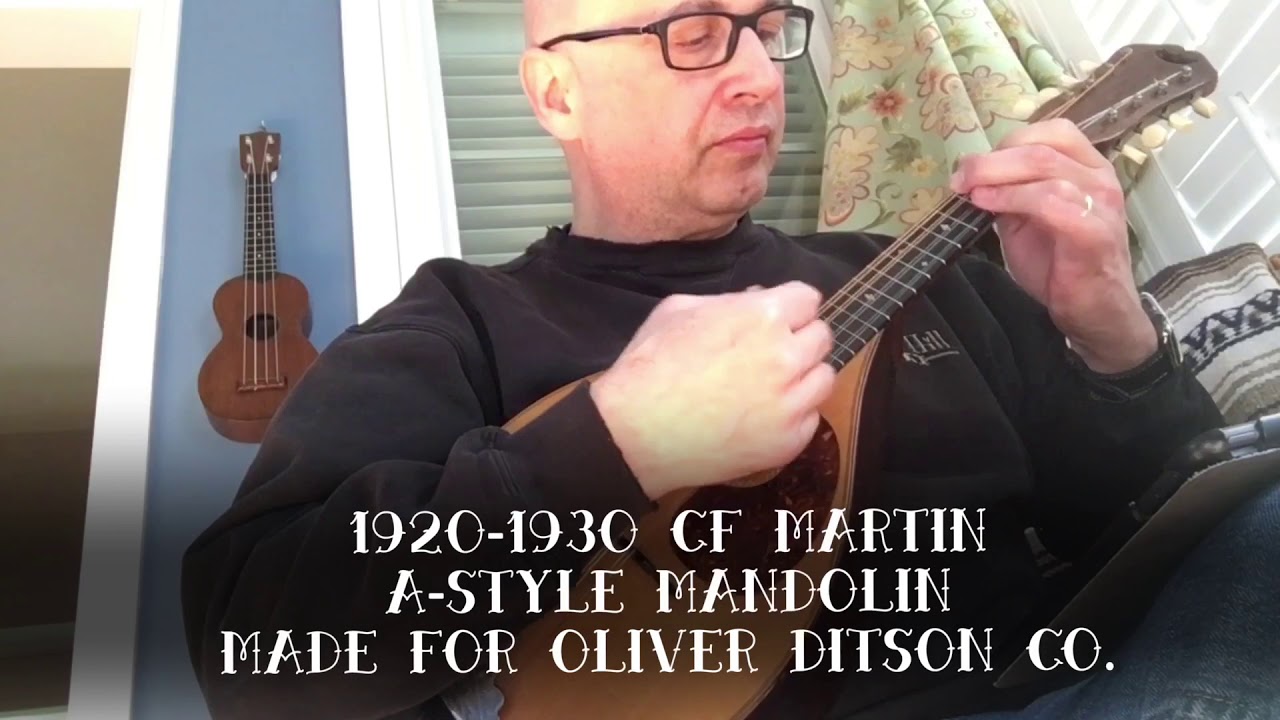 Till There Was You on a 1920-30’s Oliver Ditson A-Style Mandolin