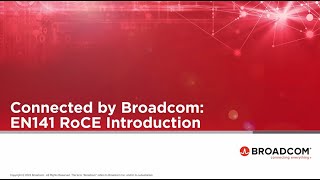 EN141 Webinar: RoCE Introduction