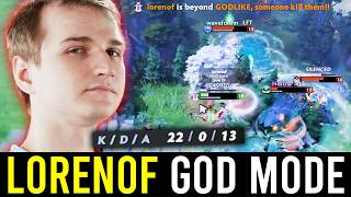 "LORENOF VOID SPIRIT GOD MODE, 22 KILLS IN JUST 25 MINS GAME.."