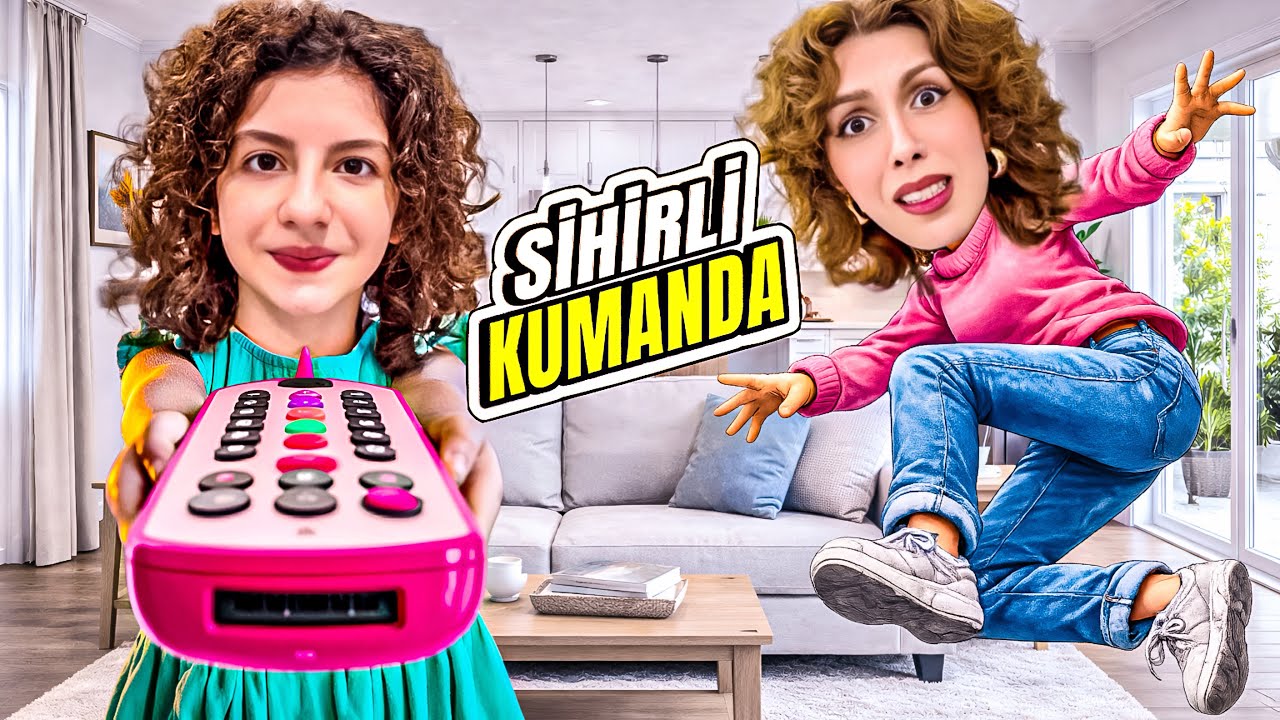 ESMANUR'UN SİHİRLİ KUMANDASI! SARA ABLA ŞOKK!!