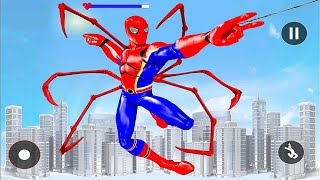 Flying Hero Superhero Rescue: Spider Hero Legend | Android iOS Gameplay screenshot 4