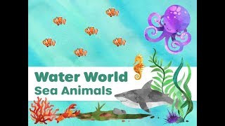 Learn Sea Animals For Toddlers - Shark, Octopus, Dolphin, Whale. screenshot 5