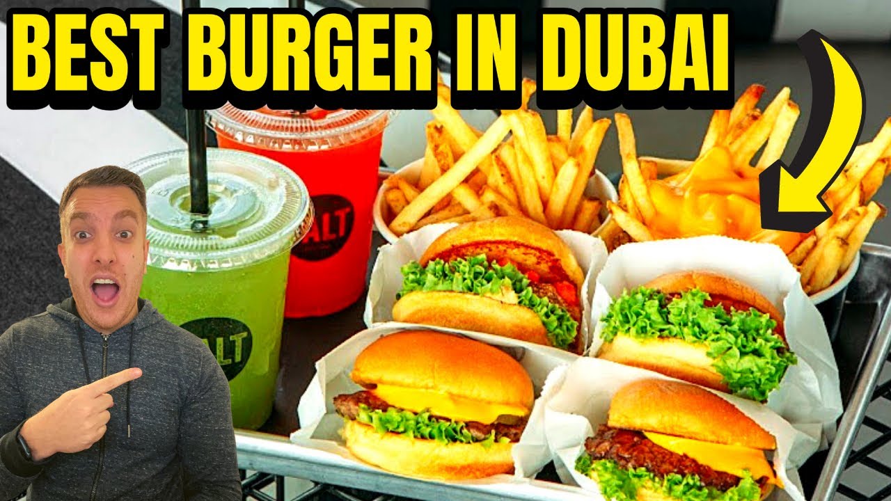 Best Burger In Dubai Salt Youtube