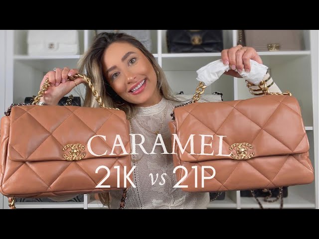 CHANEL 21K vs 21P CARAMEL Bags