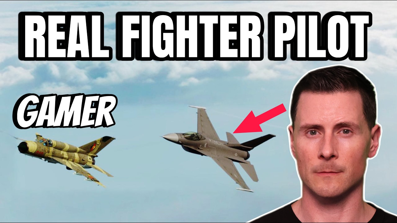 REAL F-16 Pilot Challenges Gamer in EPIC MiG-21 DOGFIGHT Showdown