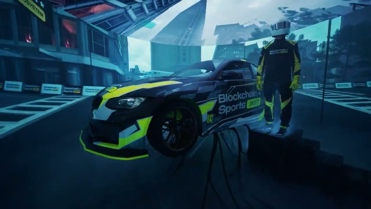Blockchain Sports Drift — Full Tech Demo: Humans vs AI