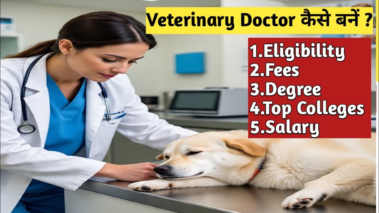 HOW TO BE A VETERINARY DOCTOR IN INDIA AFTER 12TH ;WITHOUT NEET;FEES;SALARY;VET KAISE BANE