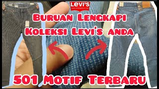 Latest Levi's 501 Motif Slightly Different😅 But Cool🤩💯