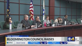 Bloomington City Council discusses proposal to raise salaries