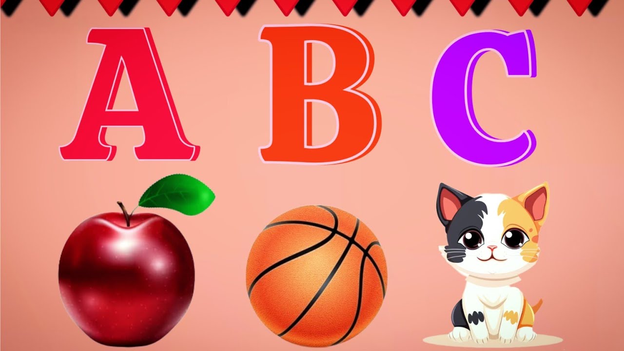 Abcd | Abc song | A for apple b for ball | A for apple ...