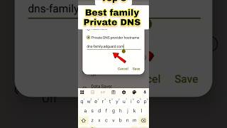 Top 3 private dns setting 🔥 private dns kya hai 📣 ad blocker dns settings 🤳 #dns