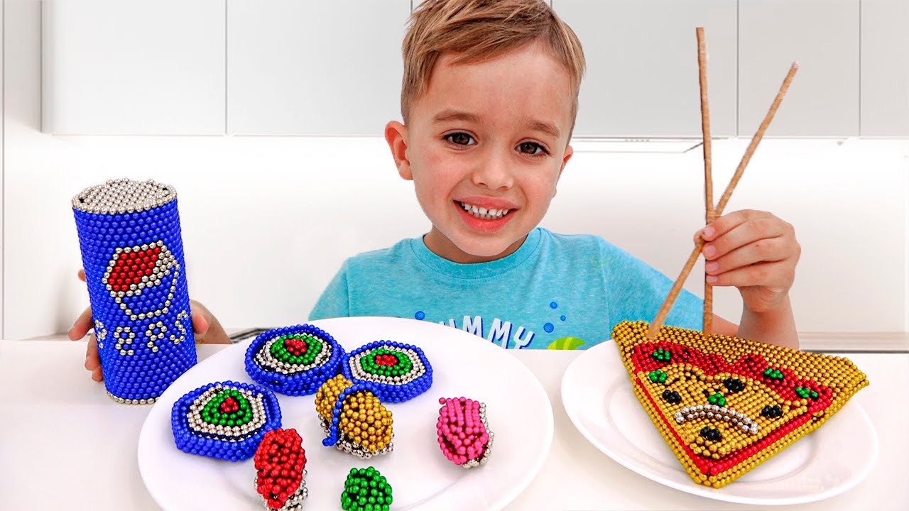 Vlad y Niki simulan jugar con mamá - Video de colección para niños