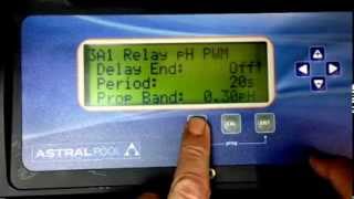 Programmiing in proportional dosimg Pumps pH and Chlorine