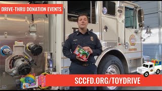 SCCFD Toy Drive - 2020 Drop-off events