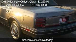 1991 Oldsmobile Cutlass Ciera SL 4dr Sedan for sale in SACRA