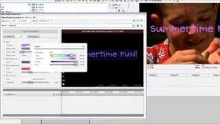 Titling Teaser in Sony Vegas Pro 8