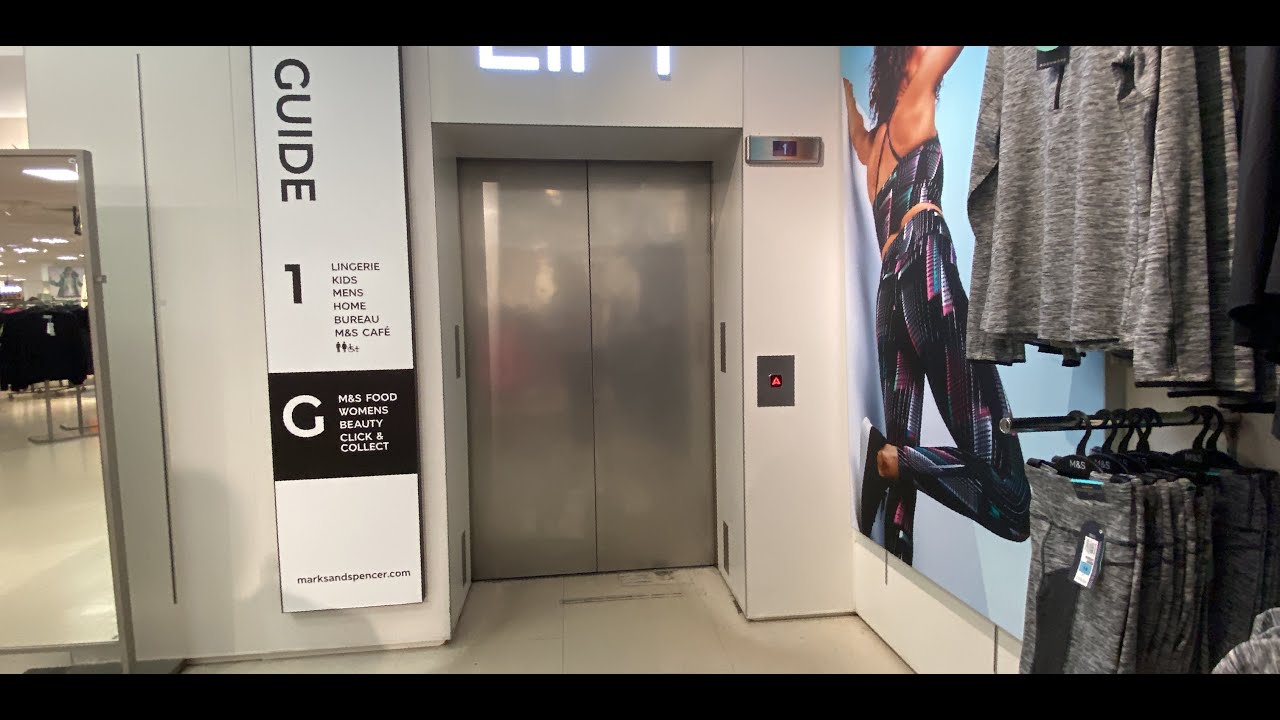 Messed Up Announcements | Older Lift Mod by Guideline at M&S in Hempstead Valley SC, Gillingham