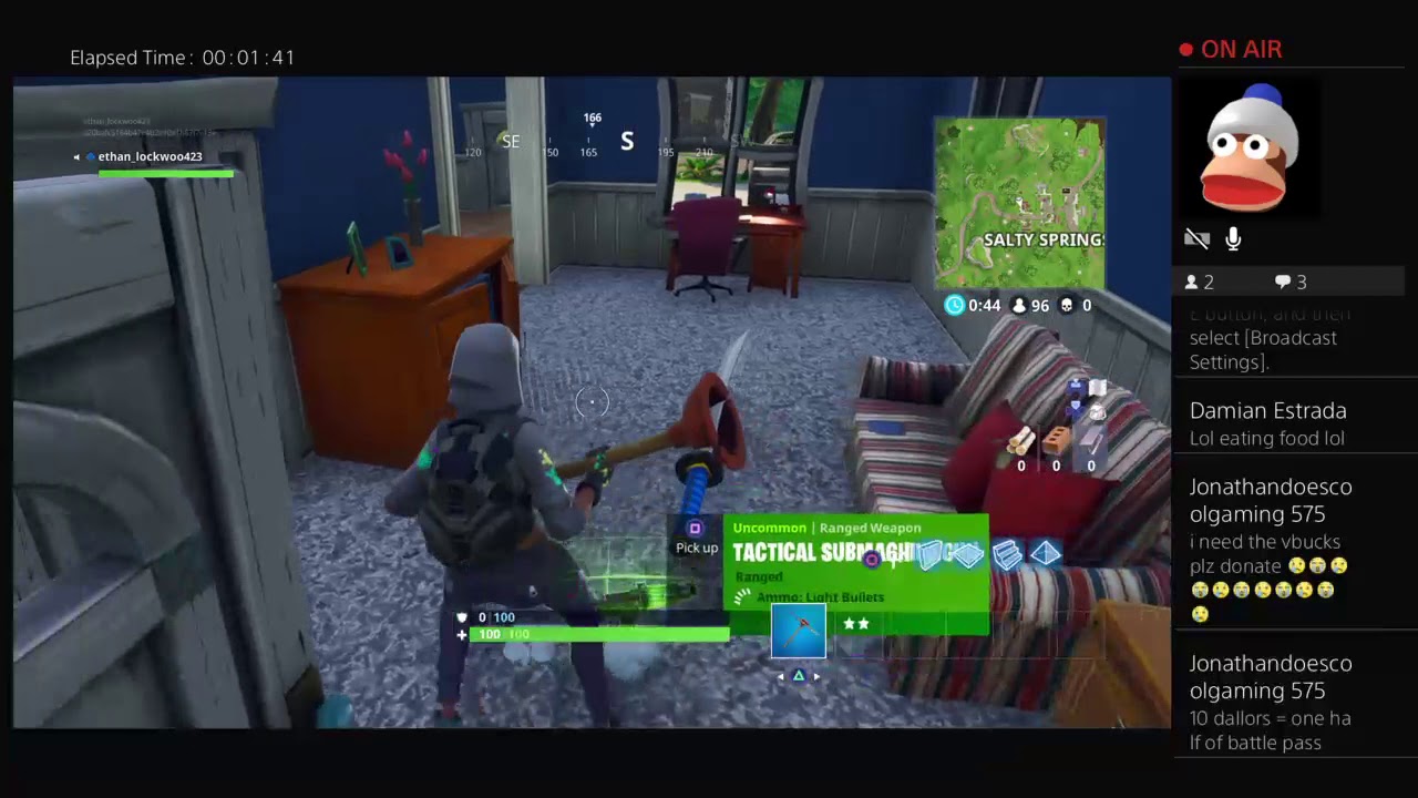Fortnite  under under ground