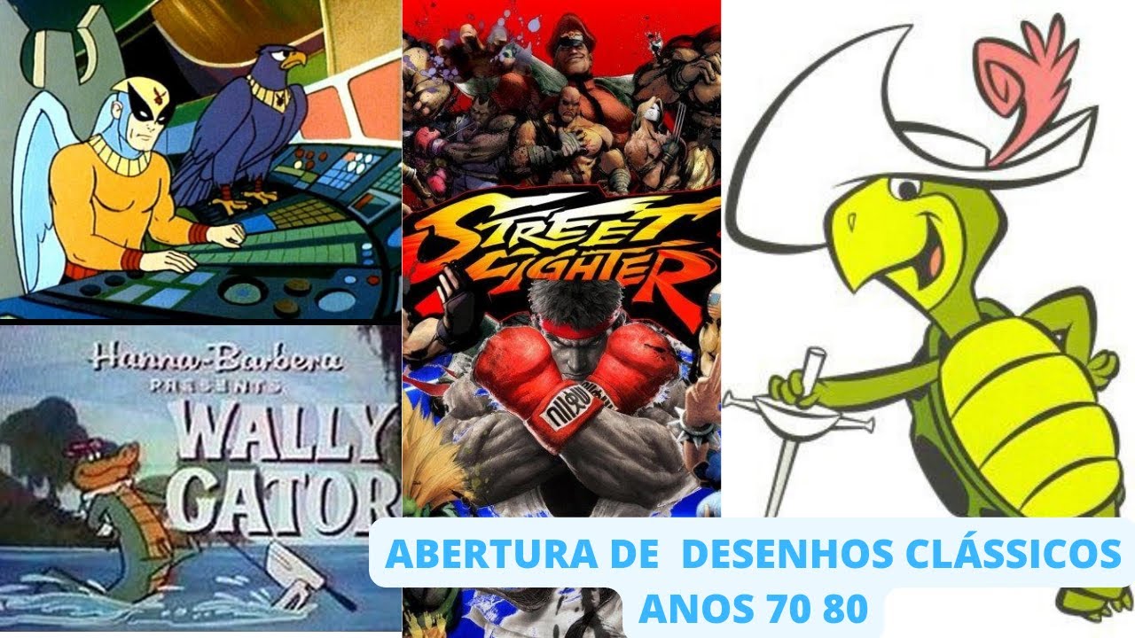 Assista às aberturas originais dos desenhos dos anos 80