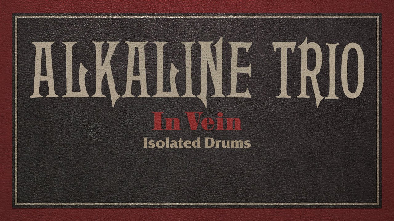 Alkaline Trio - In Vein - Agony & Irony (2008) - Derek Grant Isolated Drums