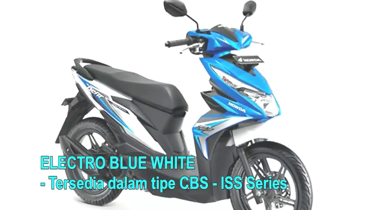 2018 All New Honda Beat 8 Pilihan Warna Striping Baru YouTube