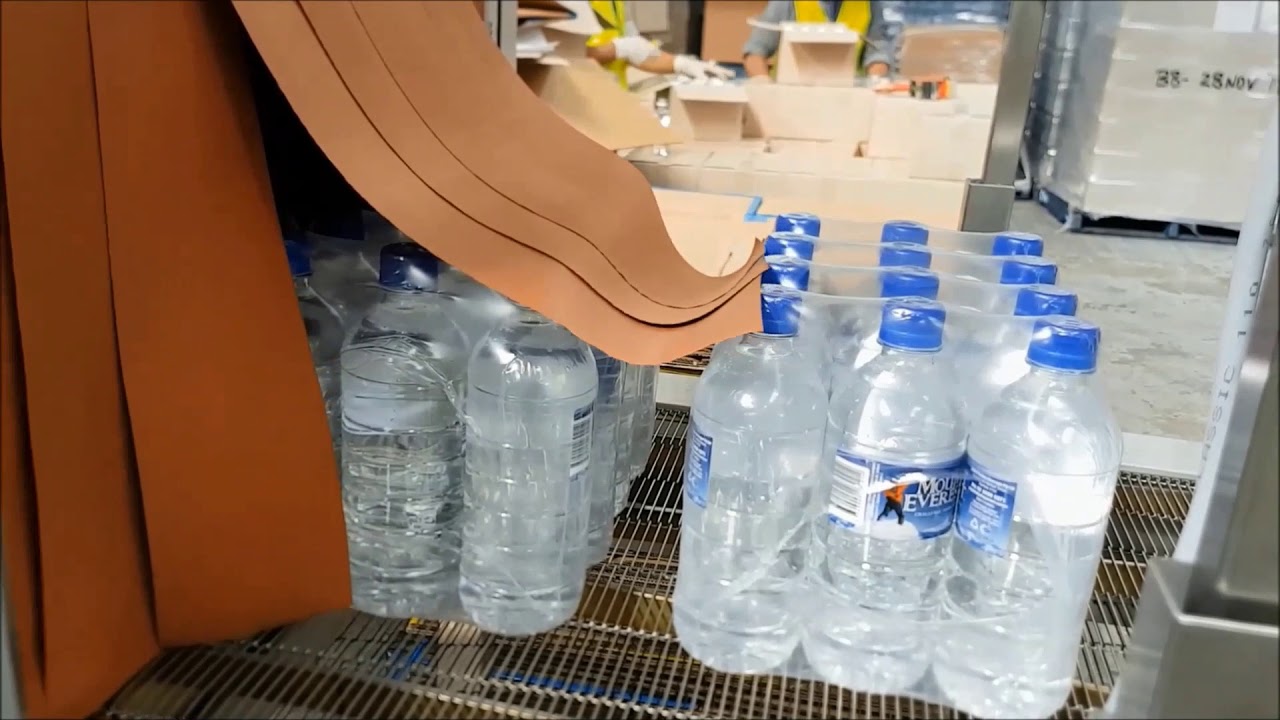 Fardeleuse Autopack bouteilles marchés boissons non alcoolisés