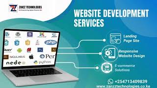 Website Development Services | Zanzz Technologies